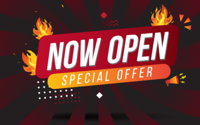 Offerta speciale per l'inaugurazione